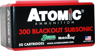 ATOMIC .300AAC BLACKOUT  SUB-
