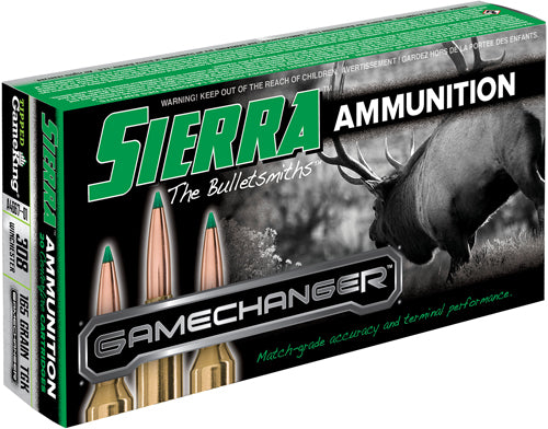 SIERRA AMMO .308 WIN 165GR.