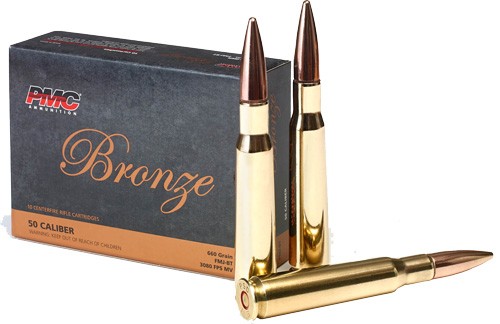 PMC AMMO .50 BMG 660 GRAIN