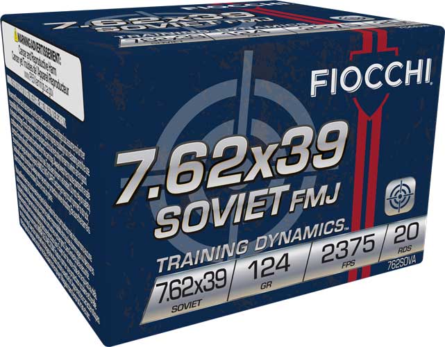 FIOCCHI AMMO 7.62X39 124GR