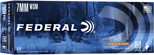 FEDERAL POWER-SHOK 7MM WSM