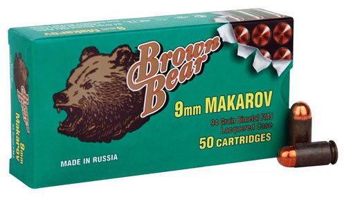 BROWN BEAR 9X18MM MAKAROV