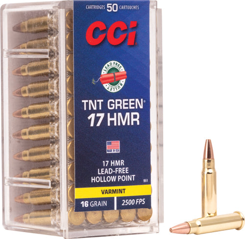 CCI GREEN LEAD FREE 17HMR 16GR