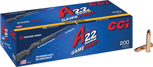 CCI .22WMR 35GR 2100FPS JSP