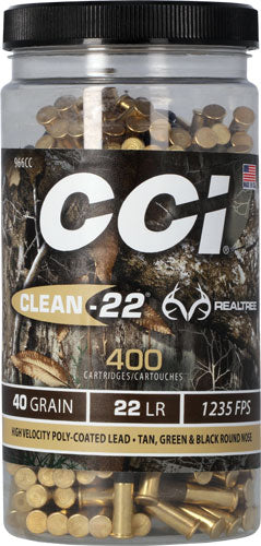 CCI AMMO CLEAN 22LR 40GR