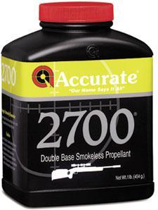 ACCURATE POWDER #2700 8LB (0640)