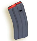 ASC AR15 MAGAZINE .223 GRAY ALUM W/ORANGE FOLLOWER 30/RD