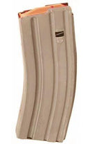 ASC AR15 MAGAZINE .223 FDE STS W/ORANGE FOLLOWER 30/RD