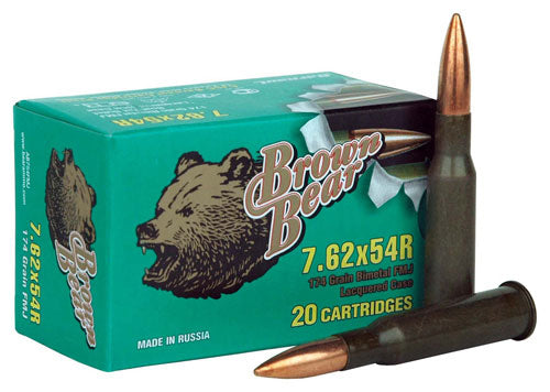 BROWN BEAR 7.62X54R 174GR FMJ