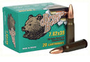 BROWN BEAR 7.62 X 39 123GR. HP