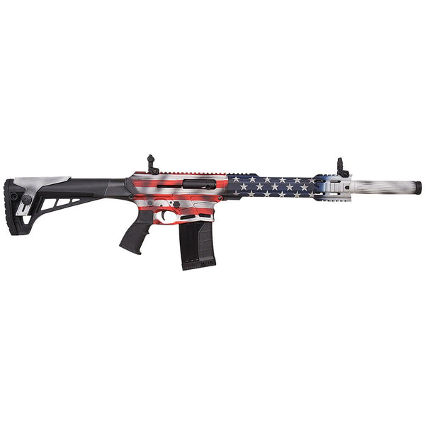 ADCO AR style 12ga Polymer Rec. Koated American Flag