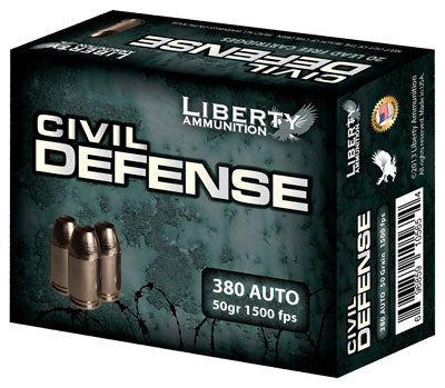 LIBERTY AMMO CIVIL DEFENSE 380