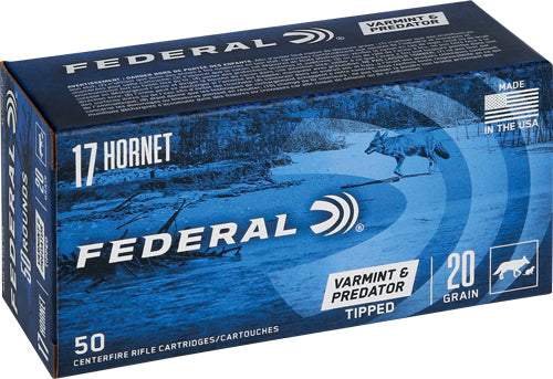 FEDERAL AE .17 HORNET 20GR