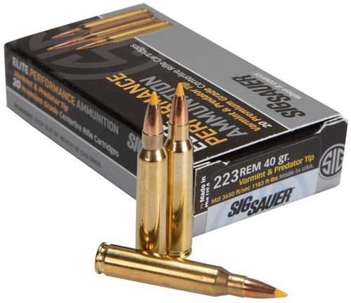 SIG AMMO .223 REMINGTON 40GR.