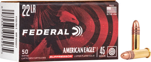 FEDERAL 22LR SUPPRESSOR 45GR