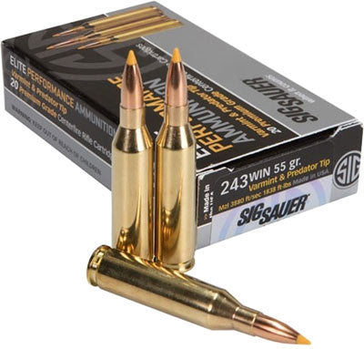 SIG AMMO .243 WINCHESTER 55GR.