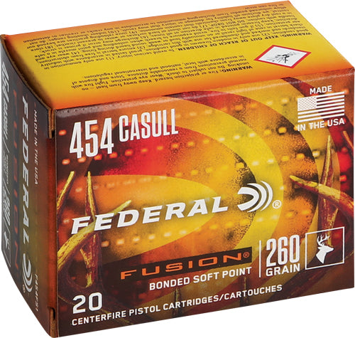 FEDERAL FUSION .454 CASULL