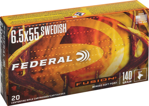 FEDERAL FUSION 6.5X55 SWEDISH