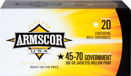 ARMSCOR AMMO .45-70 GOVT 300GR