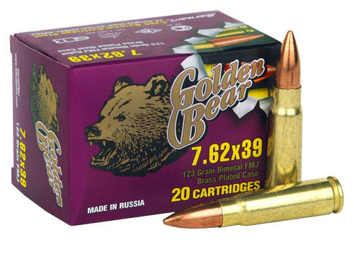 GOLDEN BEAR 7.62X39 123GR