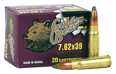 GOLDEN BEAR 7.62X39 125GR