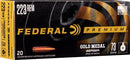 FEDERAL GOLD MEDAL 223REM 73GR