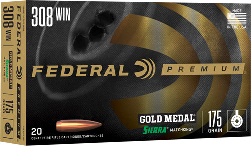 FEDERAL GOLD MEDAL 308WIN 175G
