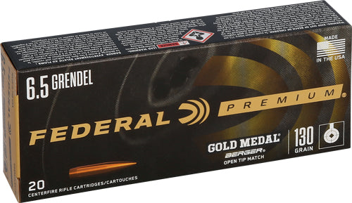 FEDERAL GOLD METAL 6.5 GRENDEL