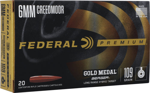 FEDERAL GOLD MEDAL 6MM CM 109G