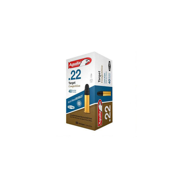 AMMO 22 LR TARGET 40GR 50RD/BX