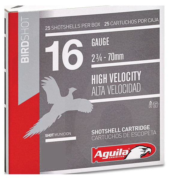 AMMO 16GA 2.75IN 1-1/8OZ 1BUCK 25RD/BX