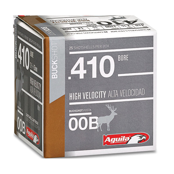 AMMO .410 2.50IN 1/2OZ 00BUCK 25RD/BX
