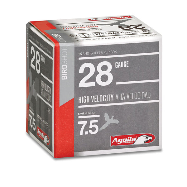 AMMO 28GA 2.75IN 0.75OZ #7.5 25RD/BX