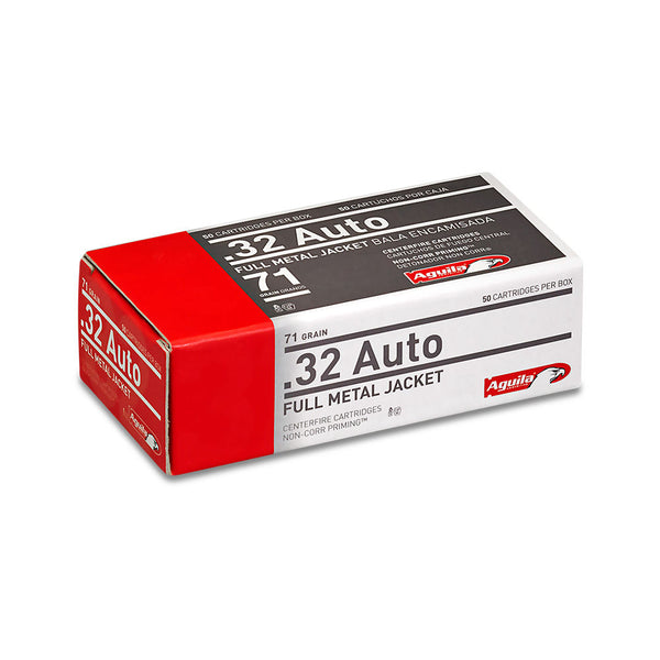AMMO 32 AUTO FMJ 71GR 50RD/BX