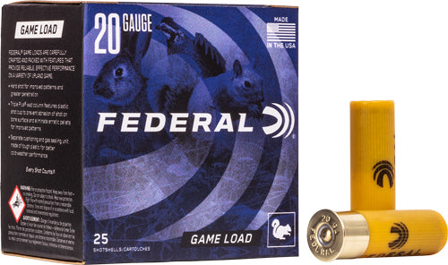 FEDERAL GAME LOAD 20GA CASE LT