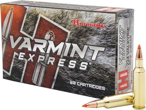 HORNADY AMMO VARMINT 6.5CM