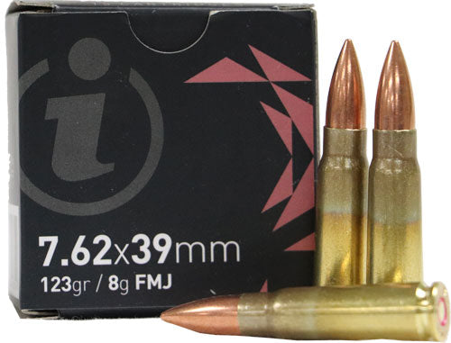 IGMAN AMMO 7.62X39 123GR FMJ