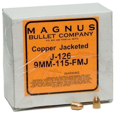 9mm-115-FMJ 500ct bullets