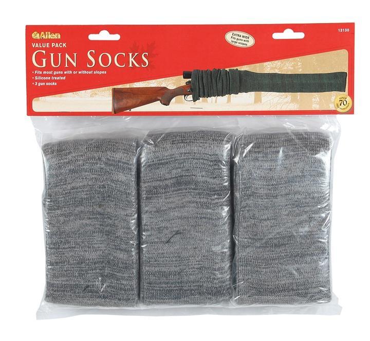 GUN SOCKS 52IN 3-PK SHOT/SCOPE