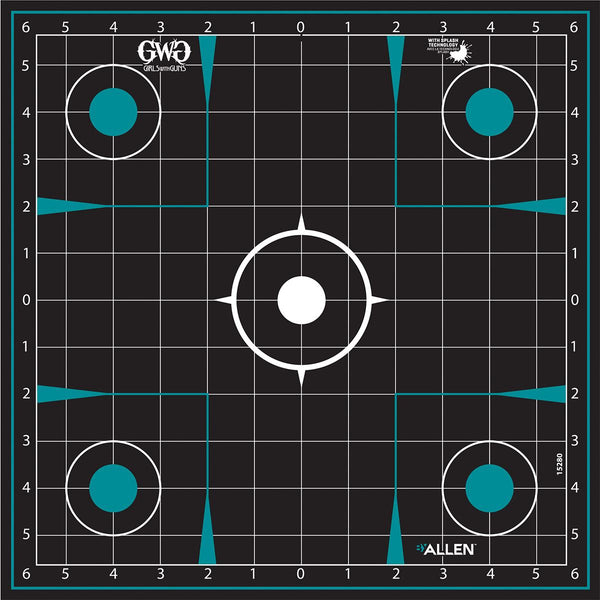 GWG SPLASH ADHESIVE 12X12 SIGHT GRID 5 PACK