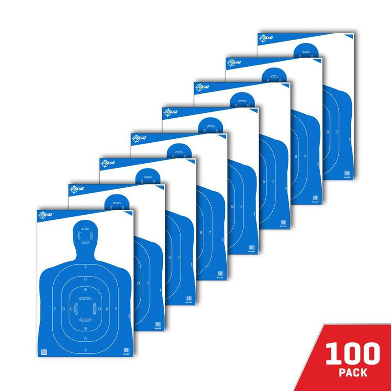 EZ AIM PAPER 23 x 35 TARGET SILHOUETTE 100 BULK