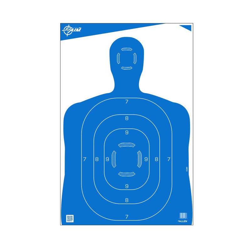 EZ AIM PAPER 23 x 35 TARGET SILHOUETTE 100 BULK