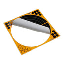 ALLEN EZAIM ADHESIVE SPLASH 12IN BULLSEYE 25 PACK