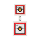 HARDROCK AR500 CENTERFIRE MEDIUM SQUARE SPINNER WITH STAND