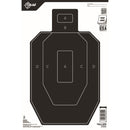 ALLEN EZAIM APAPER IPSC 1/2 SIZE TARGET 12 X 18 BLACK & WHITE 50 PER PACK