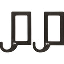 ALLEN HORIZONTAL STEEL TARGET HANGING HOOK 2 PACK