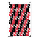 EZAIM FUN PAPER 12 X 18 GET THE GAME ON TARGET ASSORTMENT 8 TARGETS