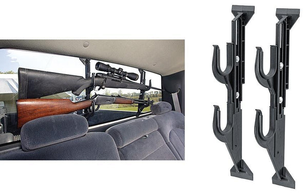 GUN/BOW CAR RACK PLASTIC NODRILL