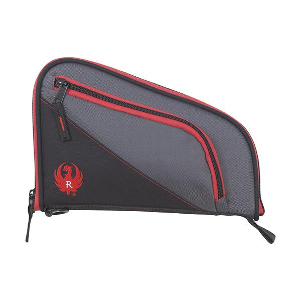 RUGER TUCSON HANDGUN CASE 10IN GREY/RED