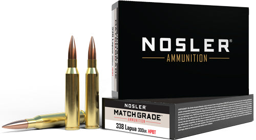 NOSLER AMMO MATCH GRADE .338